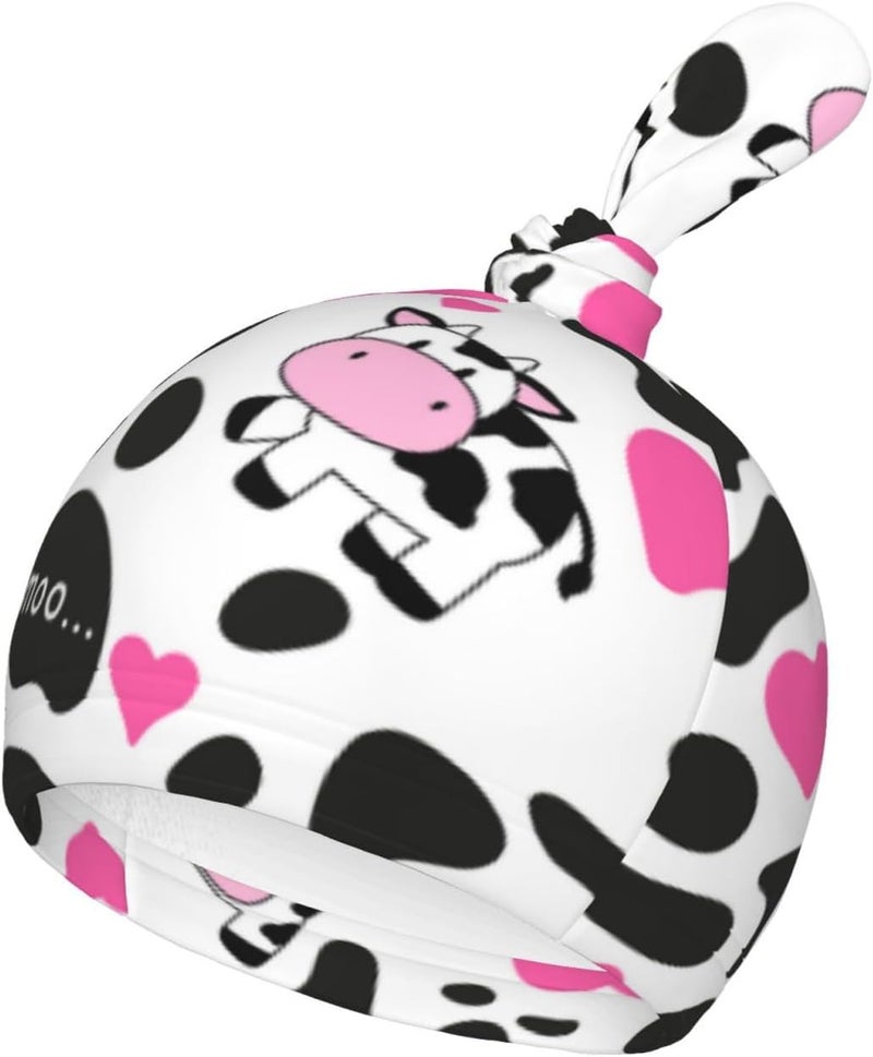 Figtihw Cute Cow Swaddle Blankets Newborn Receiving Blanket Baby Swaddle Wrap Soft Sleeping Sack for Baby Girls Boys - Image 3